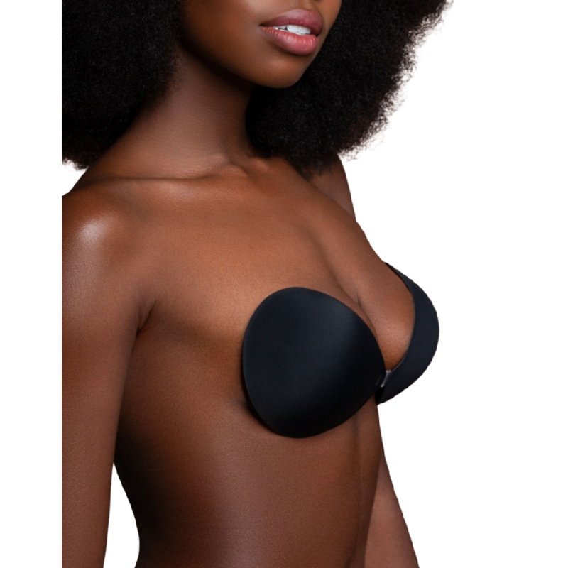 BYE-BRA - SOSTÉN INVISIBLE NEGRO COPA D