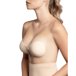 BYE-BRA - REGGISENO INVISIBILE BEIGE COPPA B
