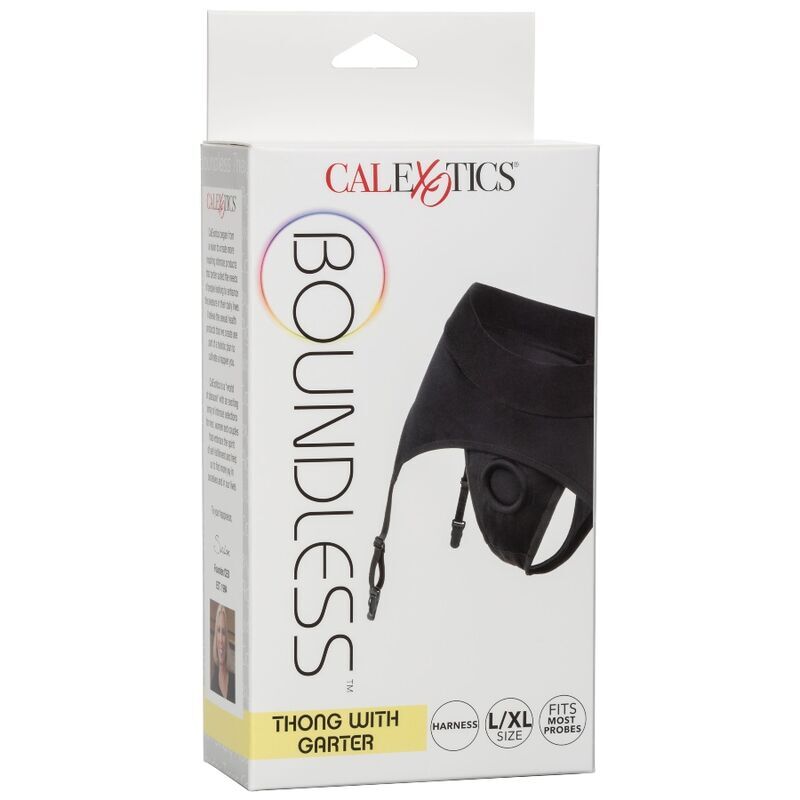 CALEXOTICS - TANGA CON LIGUERO SIN RESTRICCIONES L/XL
