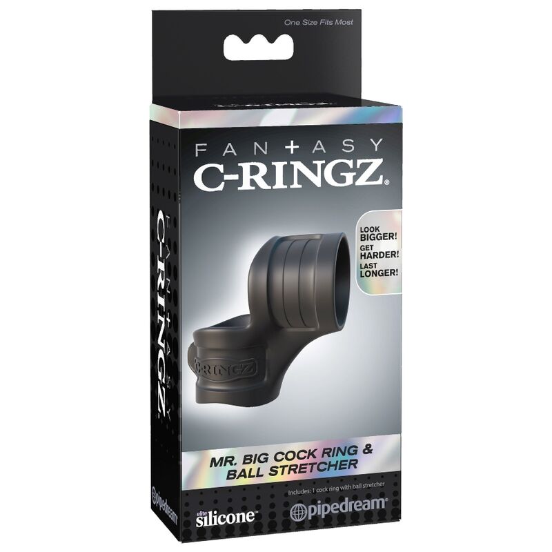 FANTASY C-RINGZ - ANILLO DE PENE Y PELOTA GRANDES