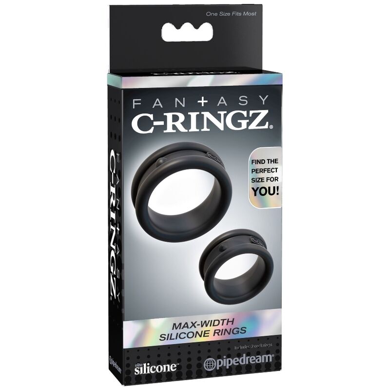 FANTASY C-RINGZ - ANILLOS DE SILICONA MÁX./ANCHURA