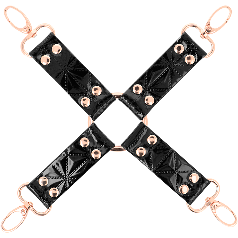 BEGME - FASCETTA IN PELLE VEGAN BLACK EDITION