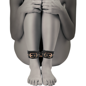COQUETTE CHIC DESIRE - FANCY ANKLE CUFFS WITH NEOPRENE LINING