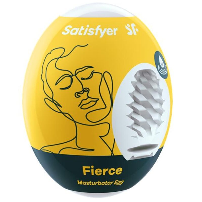 SATISFYER - MASTURBATOR EGG FIERCE