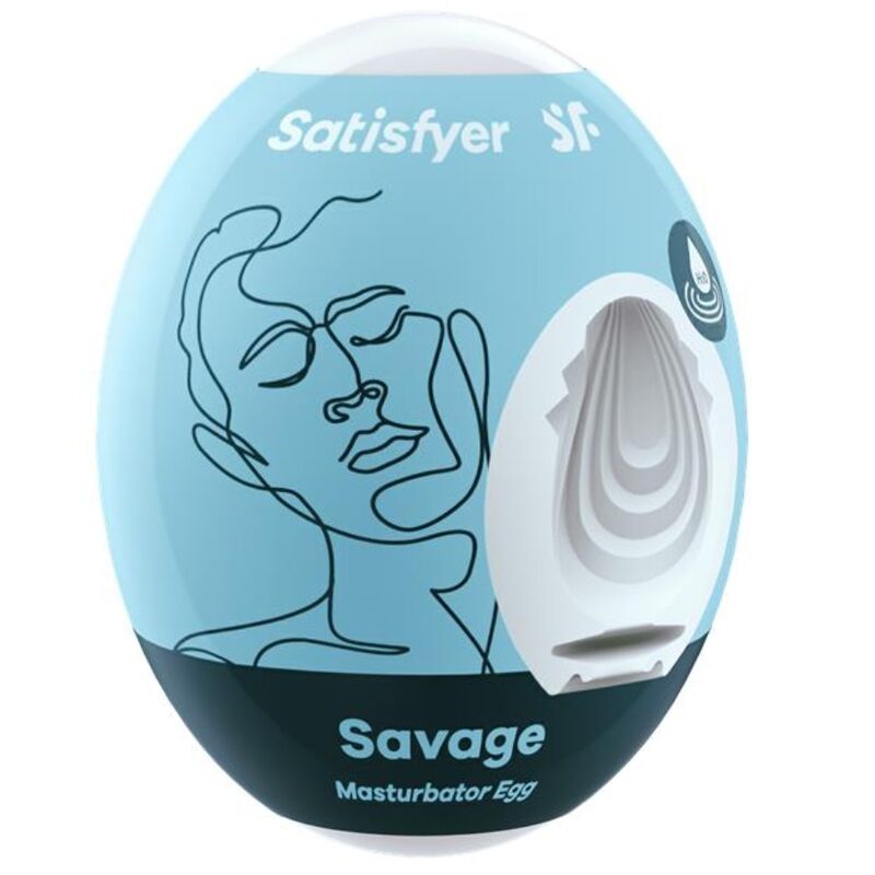 SATISFYER - HUEVO MASTURBADOR SALVAJE