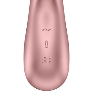SATISFYER - VIBRATORE HOT LOVER ROSA E BEIGE