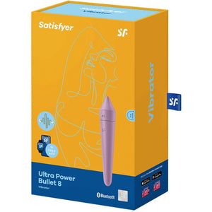 SATISFYER - BALA ULTRA POTENTE 8 LILLA
