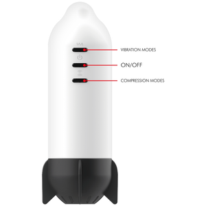 JAMYJOB - ROCKET MASTURBATOR SOFT-COMPRESSION & VIBRATION TECHNOLOGY