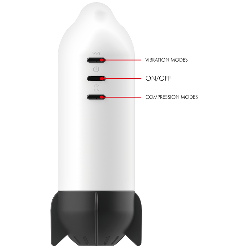 JAMYJOB - ROCKET MASTURBATOR SOFT-COMPRESSION & VIBRATION TECHNOLOGY