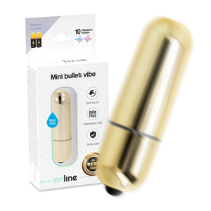ONLINE - GOLD VIBRATING MINI PROJECTOR