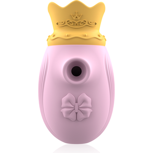 INTENSE - CLITORAL STIMULATOR WITH 10 SUCTION AND LICKING MODES - PINK