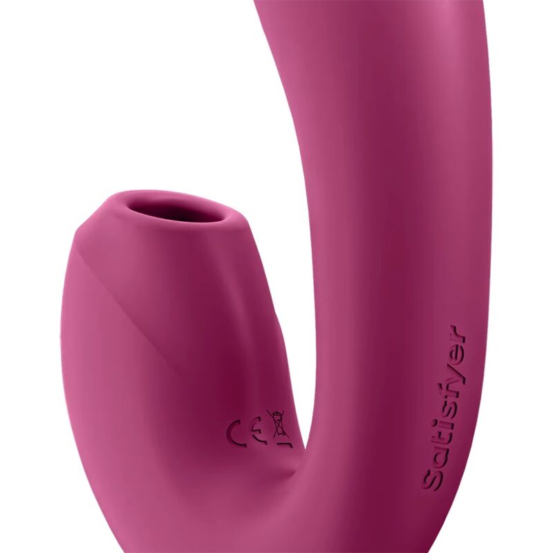 SATISFYER - APP STIMULATOR & VIBRATOR SUNRAY RED