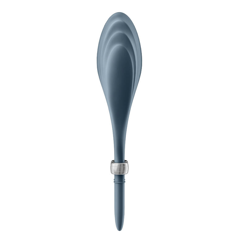 SATISFYER - ANILLO VIBRADOR DUELIST GRIS