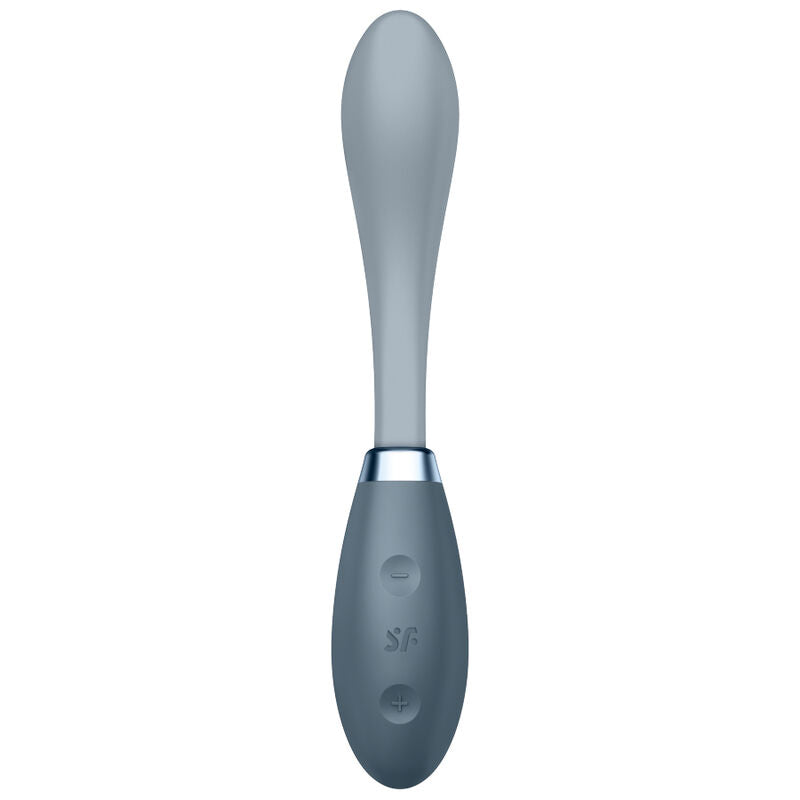 SATISFYER - VIBRADOR MULTIUSOS DE PUNTO G FLEX 3 GRIS