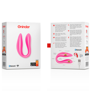 ONINDER - ESTIMULADOR DEL PUNTO G Y DEL CLÍTORIS LISBOA ROSA - APLICACIÓN GRATUITA