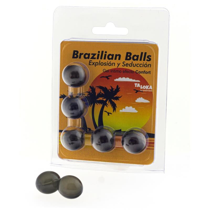 TALOKA - 5 BRAZILIAN SPHERES EXCITING COMFORT EFFECT GEL