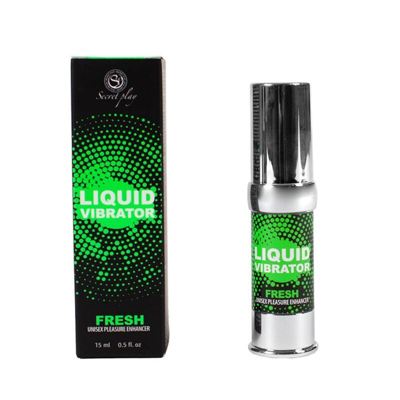 SECRETPLAY - VIBRATORE LIQUIDO FRESH STIMOLATORE E INTENSIFICATORE DEL PIACERE 15 ML
