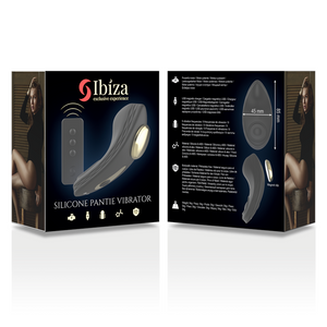 IBIZA - REMOTE CONTROL SILICONE VIBRATING PANTIES