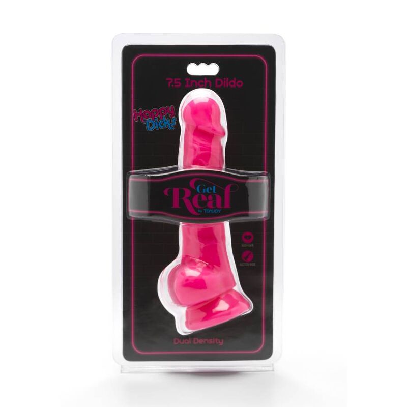 SÉ REAL - PENES FELICES 19 CM CON BOLAS ROSA