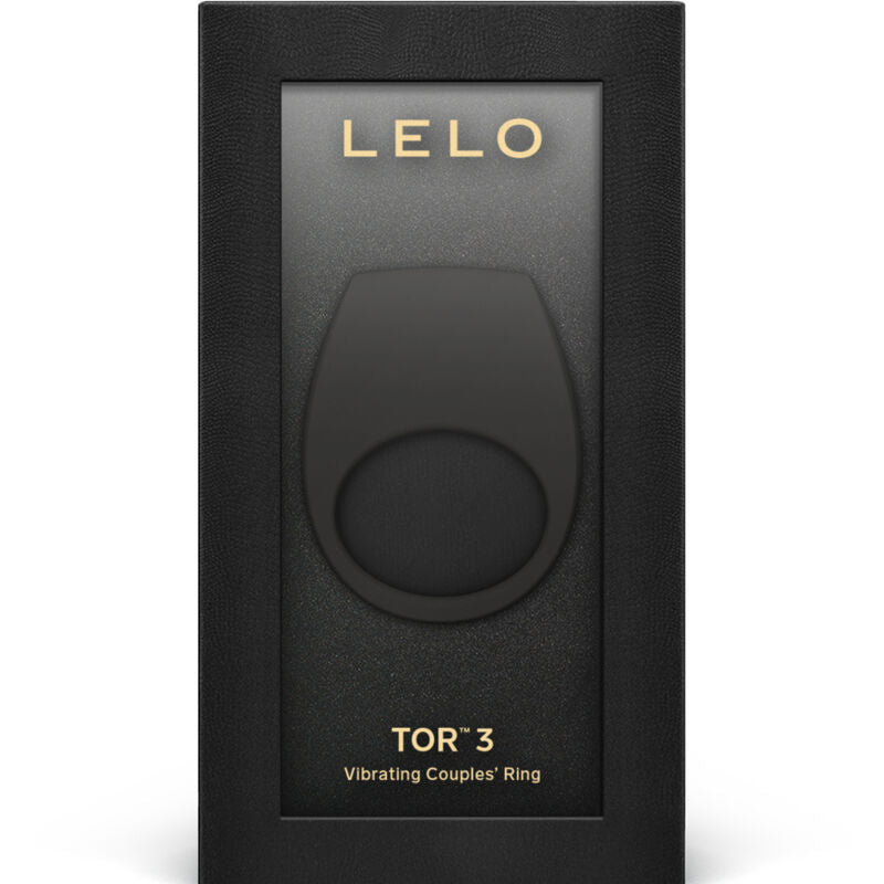 LELO - ANILLO VIBRADOR TOR 3 NEGRO