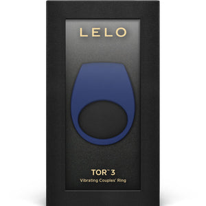 LELO - ANILLO VIBRADOR AZUL TOR 3