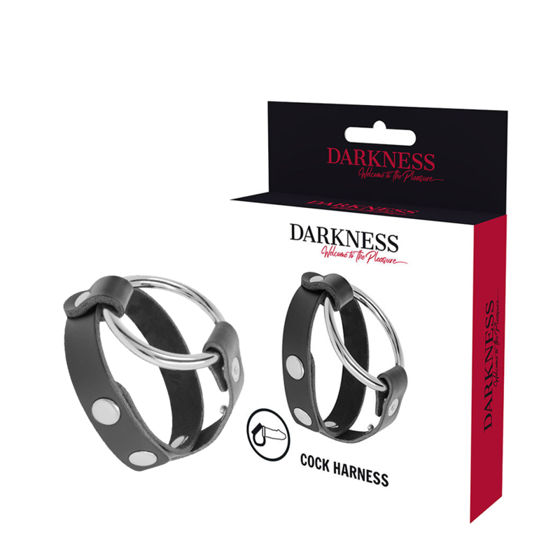 DARKNESS - BDSM COCK AND BALL RING
