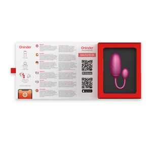 ONINDER - HUEVO VIBRADOR TOKYO ROSA 7,5 X 3,2 CM APP GRATUITA