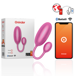 ONINDER - HUEVO VIBRADOR TOKYO ROSA 7,5 X 3,2 CM APP GRATUITA