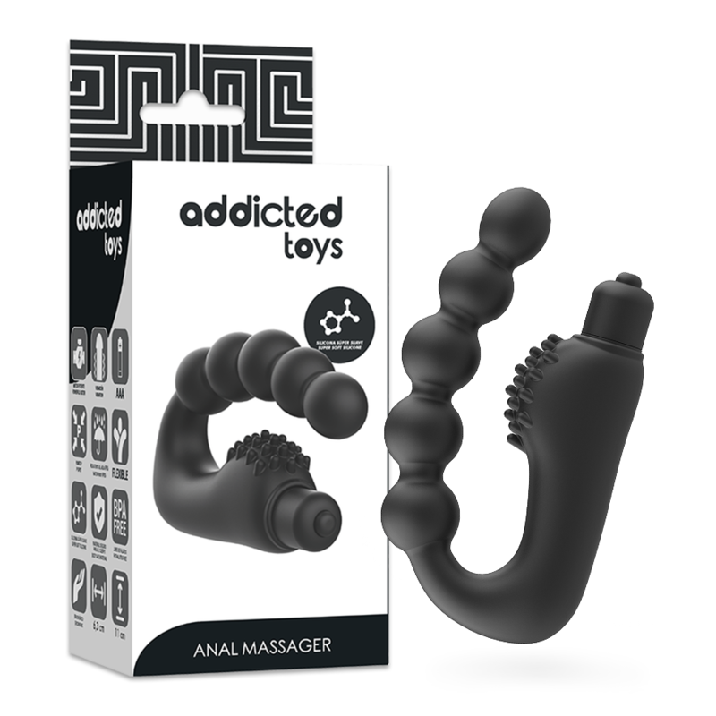 ADDICTED TOYS - VIBRATING PROSTATE ANAL MASSAGER