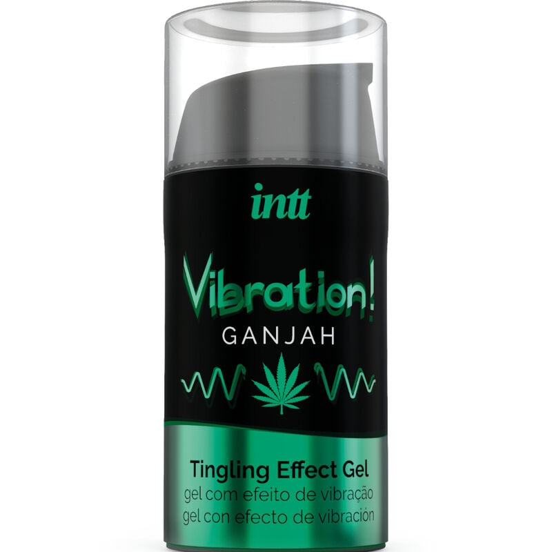 INTT - POWERFUL VIBRATING LIQUID GEL INTIMATE STIMULANT CANNABIS 15ML