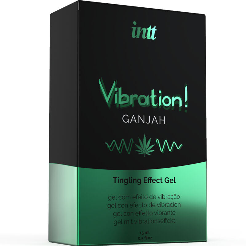 INTT - POWERFUL VIBRATING LIQUID GEL INTIMATE STIMULANT CANNABIS 15ML