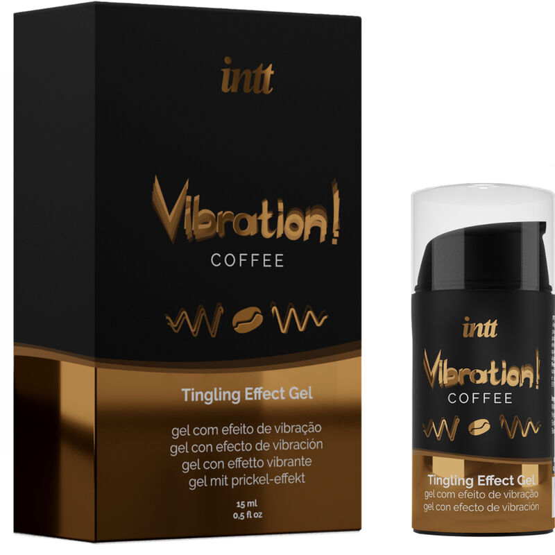 INTT - POTENTE GEL LIQUIDO VIBRANTE STIMOLANTE INTIMO AL CAFFÈ 15ML