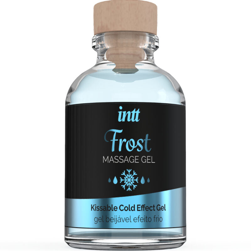 MASAJE Y SEXO ORAL INTT - GEL DE MASAJE CON SABOR A MENTA EFECTO FRÍO INTENSO