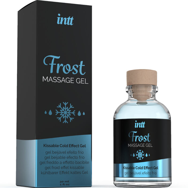 MASAJE Y SEXO ORAL INTT - GEL DE MASAJE CON SABOR A MENTA EFECTO FRÍO INTENSO