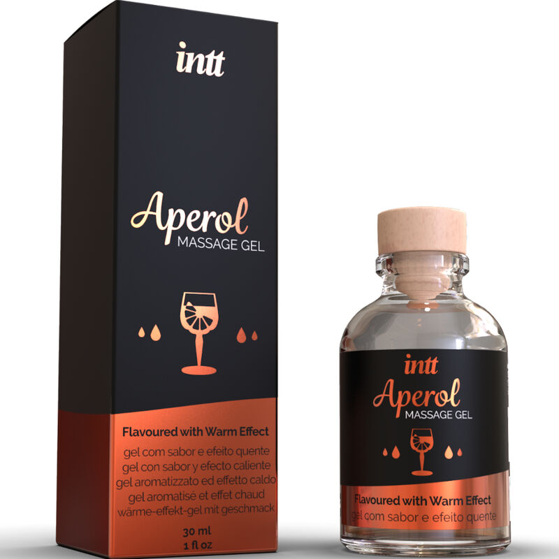 INTT MASAJE Y SEXO ORAL - GEL DE MASAJE APEROL EFECTO CALOR INTENSO