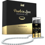 INTT MASSAGE & ORAL SEX - LOVING PEARLS WITH PEARL NECKLACE AND SILICONE GEL