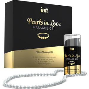 INTT MASSAGE & ORAL SEX - LOVING PEARLS WITH PEARL NECKLACE AND SILICONE GEL