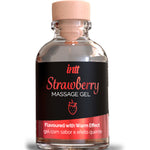 INTT MASAJE Y SEXO ORAL - GEL DE MASAJE CON SABOR A FRESA EFECTO CALOR