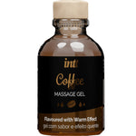 MASAJE Y SEXO ORAL INTT - GEL DE MASAJE CON SABOR A CAFÉ Y EFECTO CALOR