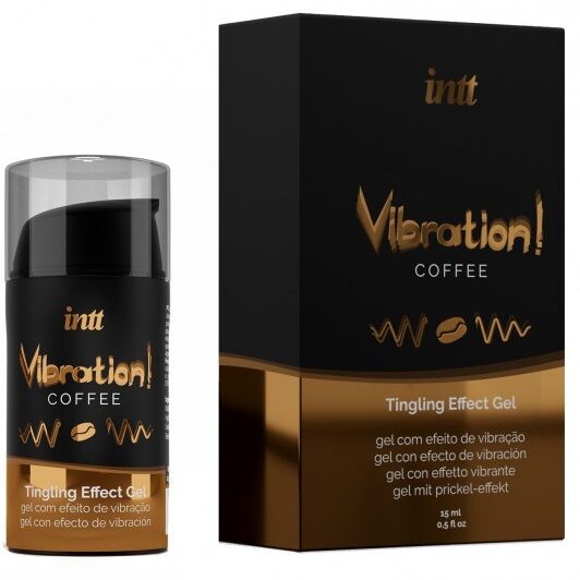 MASAJE Y SEXO ORAL INTT - GEL DE MASAJE CON SABOR A CAFÉ Y EFECTO CALOR
