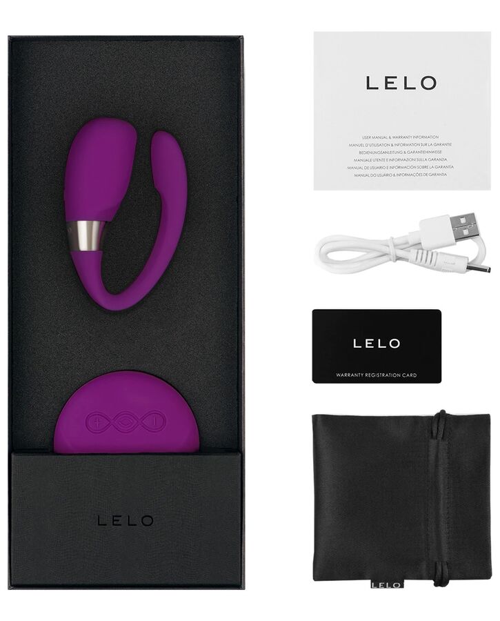 LELO - DISTINTIVO TIANI 3 MASSAGGIATORE ROSA PROFONDO