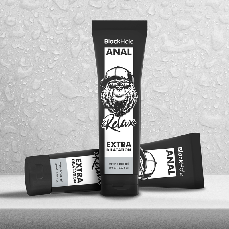 BLACK HOLE - GEL A BASE D'ACQUA PER DILATAZIONE ANALE 150 ML