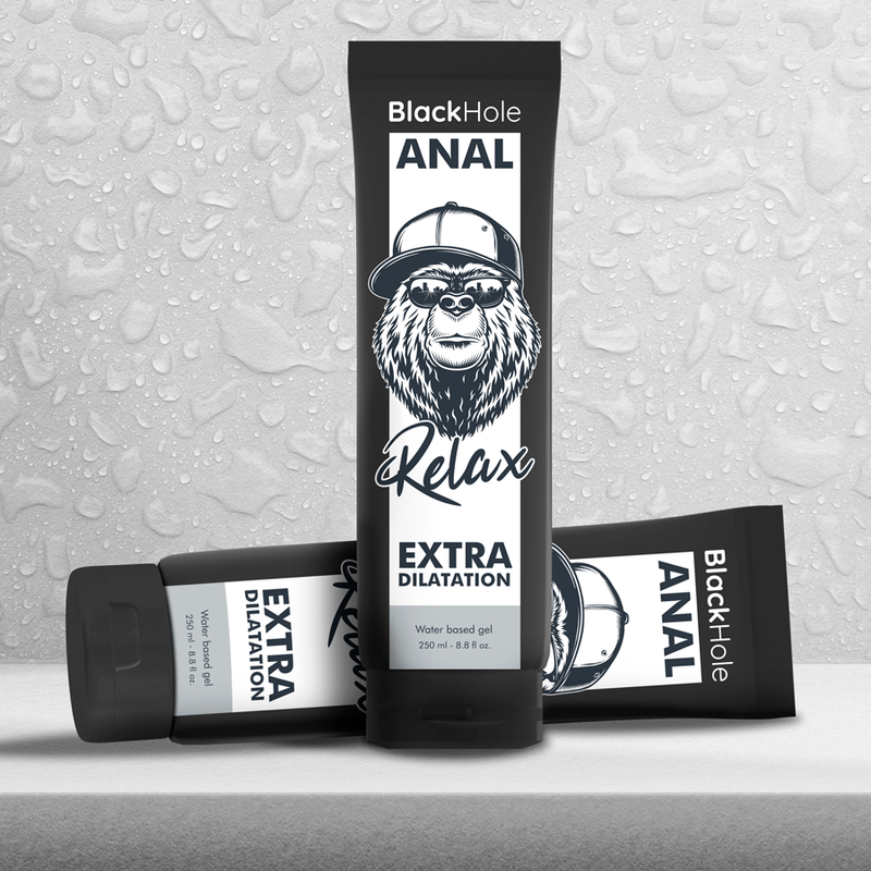 BLACK HOLE - GEL A BASE D'ACQUA PER DILATAZIONE ANALE 250 ML