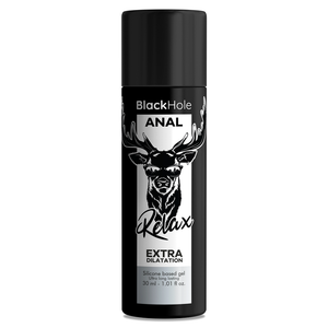 BLACK HOLE - GEL DILATADOR ANAL A BASE DE SILICONA 30 ML