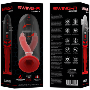 JAMYJOB - EFECTO CALOR SWING-R, SWING TECH Y MASTURBADOR VIBRATORIO