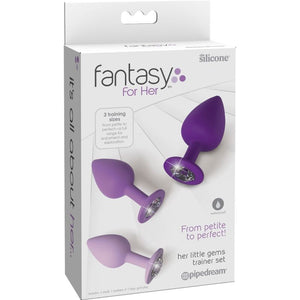 FANTASY PARA ELLA - SET DE PLUGS ANALES MORADOS