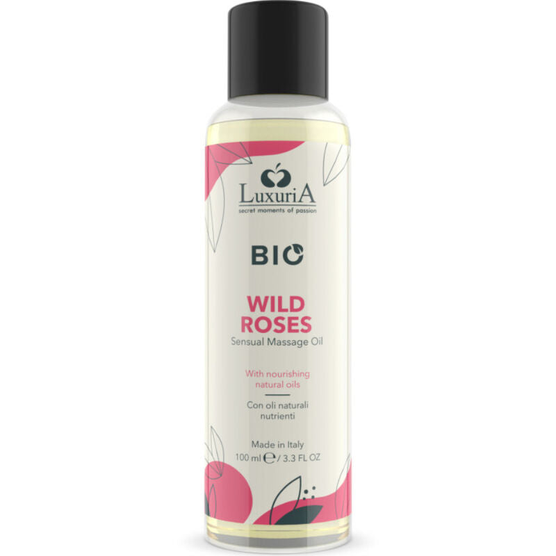 INTIMATELINE LUXURIA - WILD ROSE ORGANIC MASSAGE OIL 100 ML
