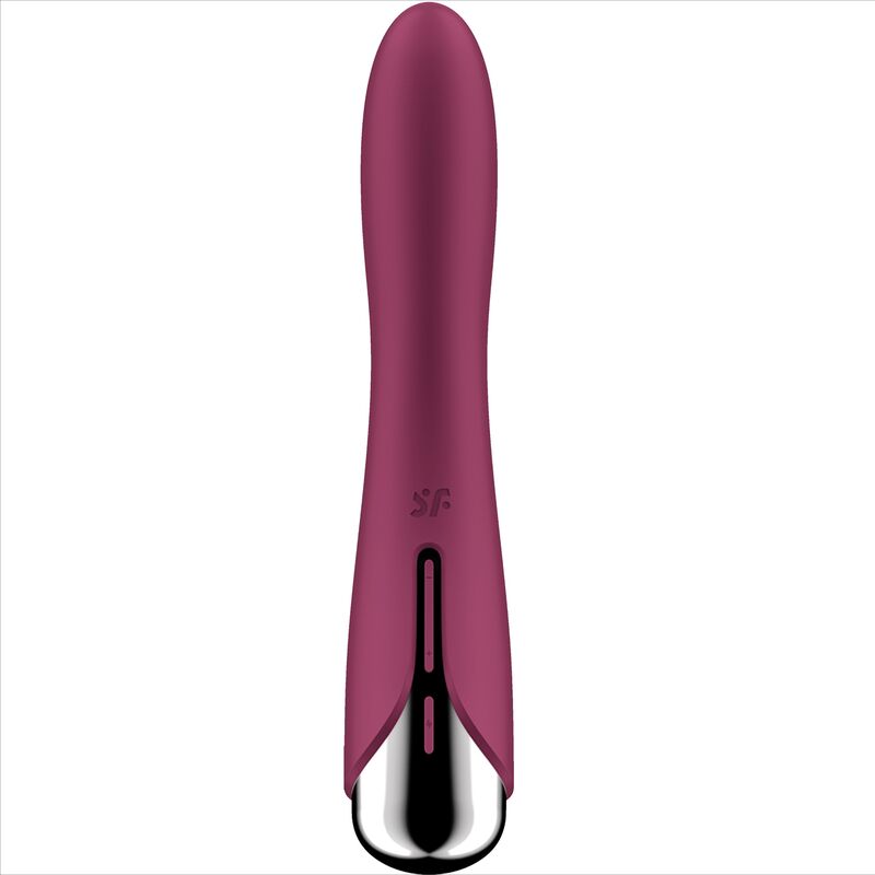 SATISFYER - SPINNING VIBE 1 G-SPOT ROTATING VIBRATOR RED