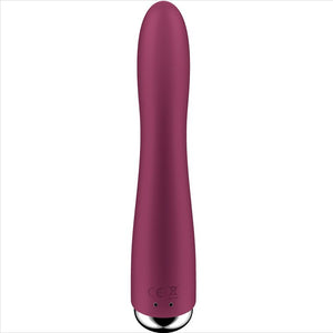 SATISFYER - SPINNING VIBE 1 G-SPOT ROTATING VIBRATOR RED