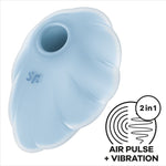 SATISFYER - VIBRADOR CLOUD DANCER AZUL DE PULSO DE AIRE